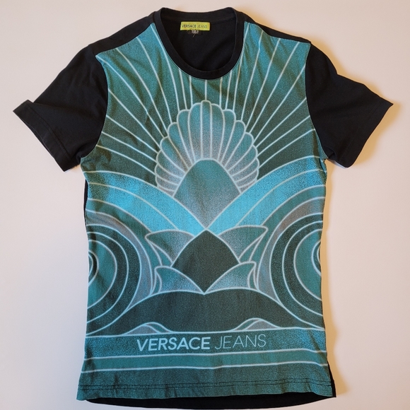Men's S Versace Jeans graphic printed tee - Picture 1 of 2